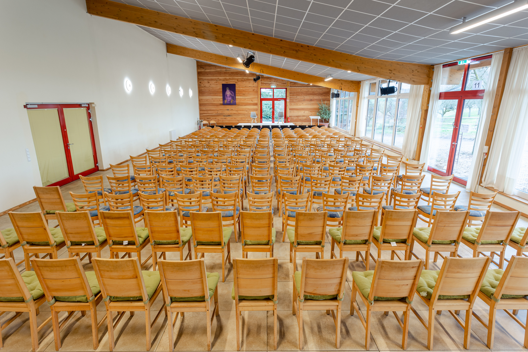 Seminarraum Reithalle Bestuhlung