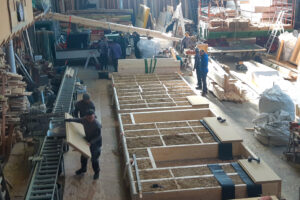 Einbau Strohballen in Außenwände